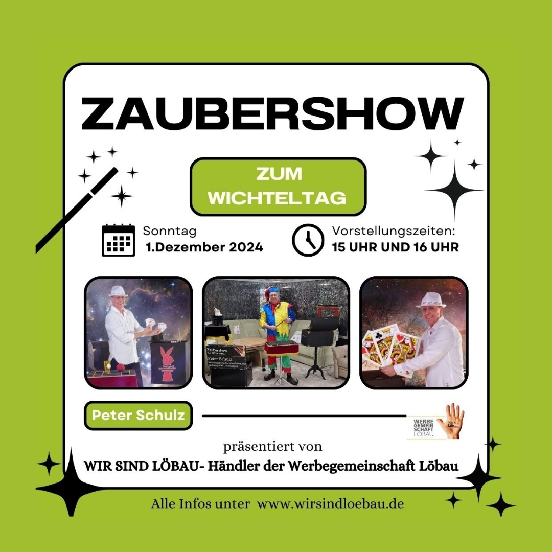 Zaubershow mit Peter